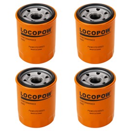LOCOPOW 4 Packs(1/2 options) 070185ES Oil Filter for Generac Guardian 8-24KW Standby Generator and GT GP XG XP Ultra Portable Generator Replace 070185E 070185ES 070185D 070185B 070185F 070185 70185