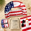 Inflatable Pool Float Chair with Detachable Sunshade – U-Shaped PVC