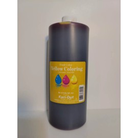 Kari out Yellow Food Color 32 Fl Oz Liquid  Baking pintura amarilla comestible