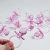 Baby Pacifier 2.5" Baby Shower Favors Decoration (Pink, 36 Count)
