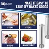 17pcs Cannoli Tubes Molds Kit, Non-stick Stainless Steel 12pcs Diagonal