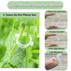 FLEXNOVA Pack of 200 Plant Clips for Climbing Plants, Plant