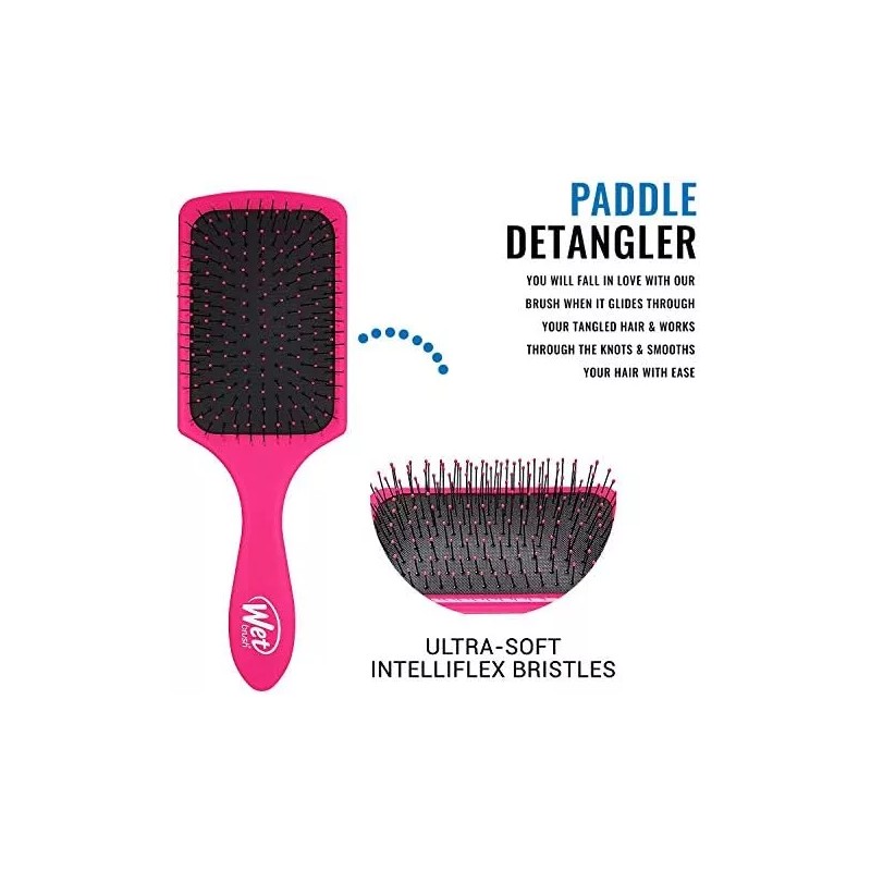 Wet Brush Brocha Húmeda Wet Brush Pro Paddle Punchy Pink,