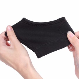 PEDIMEND Foot Compression Sleeve - Ankle Moisturizer with Air Holes - Heel Protector Sock - Cracked Foot Care - Treat Plantar Fasciitis/Heel Spurs/Heel Pain - UNISEX - Foot Care