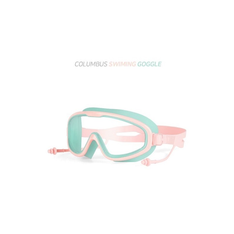 Headquarters Columbus Water Park Wide Lens Swimming Goggles Adult Goggles
