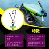 QISHUO Blue Strength Sarkan Snap Fishing Tal Swivel Sarkan Snap