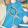 9 Pack Beach Towel Clips, Heavy-Duty Plastic Clothes Pins Bright
