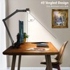 Micomlan Led Desk Lamp with Clamp, Architect Desk Lamp for