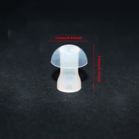 Hearing Aid Dome - Universal Dome for Hearing Aid Replacement and BTE Hearing Noise Amplifier