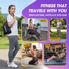 Pedal Resistance Band with Handle Multifunction Foot Resistance Bands