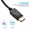 Unbranded 6FT Display Port DP to HDMI Cable Adapter Converter