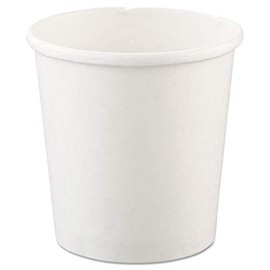 Solo Cup Company H4165U Flexstyle Double Poly Paper Containers, 16oz, White, 25/pack, 20 Packs/carton