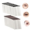 WOONEKY Professional -like Eyebrow Stickers 18pcs Waterproof False Brows for