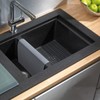 Bligli Silicone Sink Saddle, Large and Durable Sink Divider Mat