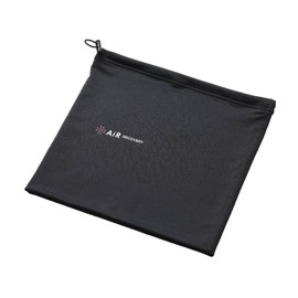 Nishikawa PS94430081 Air Recovery Sleep Tech Wear, Neck Warmer, 10.6 x 10.2 inches (27 x 26 cm), Made in Japan, Black