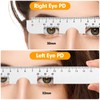 Ezyaid Metal PD Ruler - Pupillary Distance Ruler with Instructions