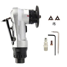 Pneumatic Chamfering Machine Small Handheld Woodworking Metal Deburring Trimming Tool for Steel Aluminum Copper Acrylic Wood