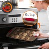 NutriChef 5-Piece Baking Pan Set - Carbon Steel Stackable Bakeware