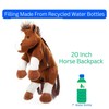 The Petting Zoo Horse Stuffed Animal Plushie Backpack, Gifts for
