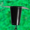 Eleqldwen Rain Chain Gutter Adapter Metal Rain Chain Adapter for