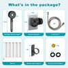 5-Mode High Pressure RV Handheld Shower Head with Filter