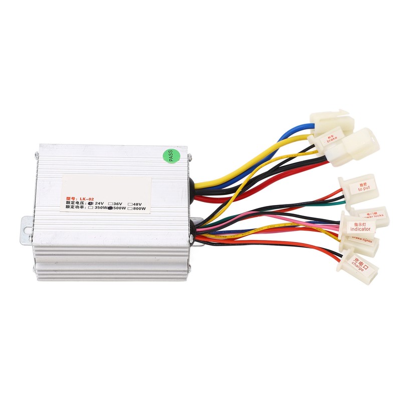 24V 500W Brushed Controller Foot Pedal Front Lamp Lamp Switch