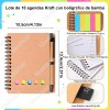 10pcs Libreta Mini 60 Páginas Con Notas Adheribles Esquela