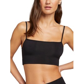 NEGATIVE Underwear – Cotton Bralette – Pullover Bralettes for Women – Adjustable Strap Sliders Wirefree - Black - 2