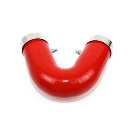 TMKOOL TMKOOL 4-Ply Reinforced High Performance 2.25" ID 135 Degree Elbow Coupler Silicone Hose With SS304 T Bolt Clamp (2.25', RED)