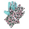 Ladies Flower Style Gardening Gloves, Light Duty Work In The