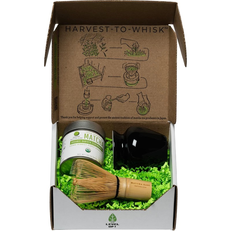 Dr. Weil Matcha Kari Mini juego de té Matcha Negro