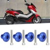 4Pcs Motorcycle Front Fender Frame Slider Screw Fit for YAMAHA