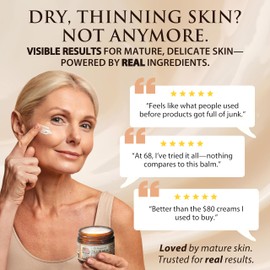 Urban Naturals Handmade Whipped Tallow Balm (Orange Vanilla) 100% Grass-fed Organic Beef Tallow Skin Cream Moisturizer for Face with Jojoba Oil, for Eczema, Baby - Made in USA