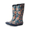 BOGS Women's Rainboot Tapestry Floral Rain Boot, Navy Multi, 8