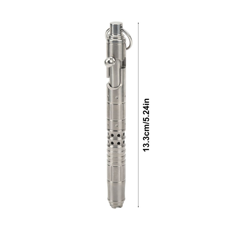 Titanium Alloy Ballpoint Pen Portable Pocket Pen for Everyday Use