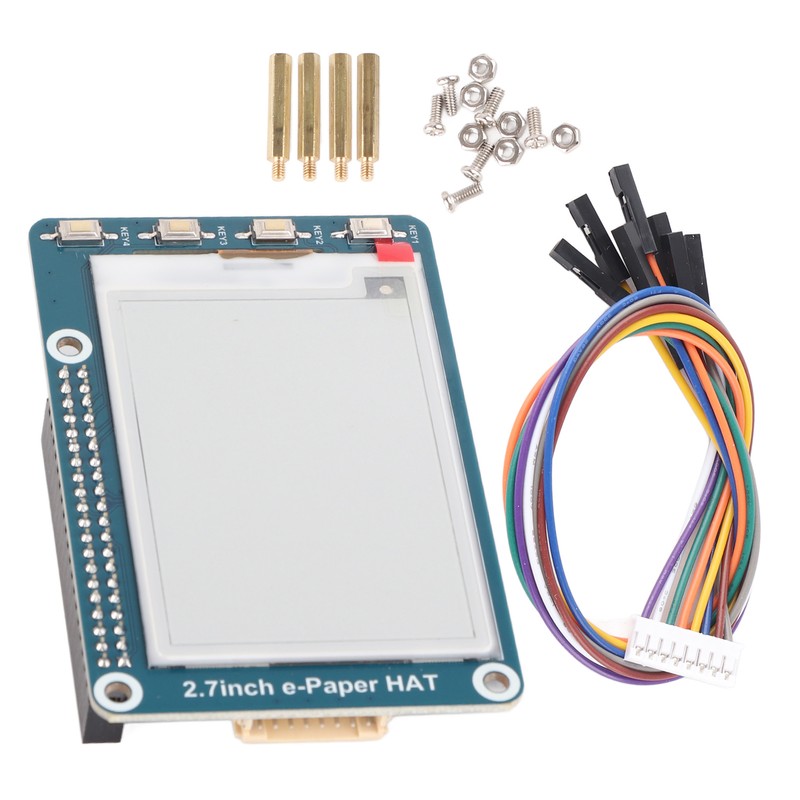 2.7inch EPaper HAT EInk Module 2color Display Board for Raspberry