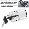Motorcycle Trunk Lock Iron Motorcycle Rear Trunk Lock Anti‑Theft with