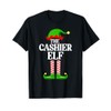 Cashier Elf Family Matching Group Funny Christmas T-Shirt