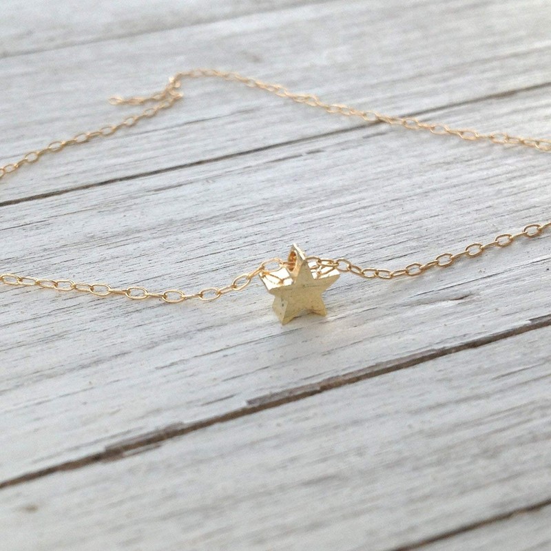 Tiny Star 14k Gold Filled Anklet Bracelet