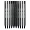 DIGNO Trigger Ballpoint Pens, BLACK, Medium Point (1.0mm), Pack of