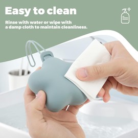 3pcs Funda de silicona para chupete,Funda Portátil de Silicona Suave, Estrella Antideslizante,Protector Higiénico Antibacteriano, Ideal para Viaje, Bebés y Recién Nacidos (Rosa+Beige+Morado)
