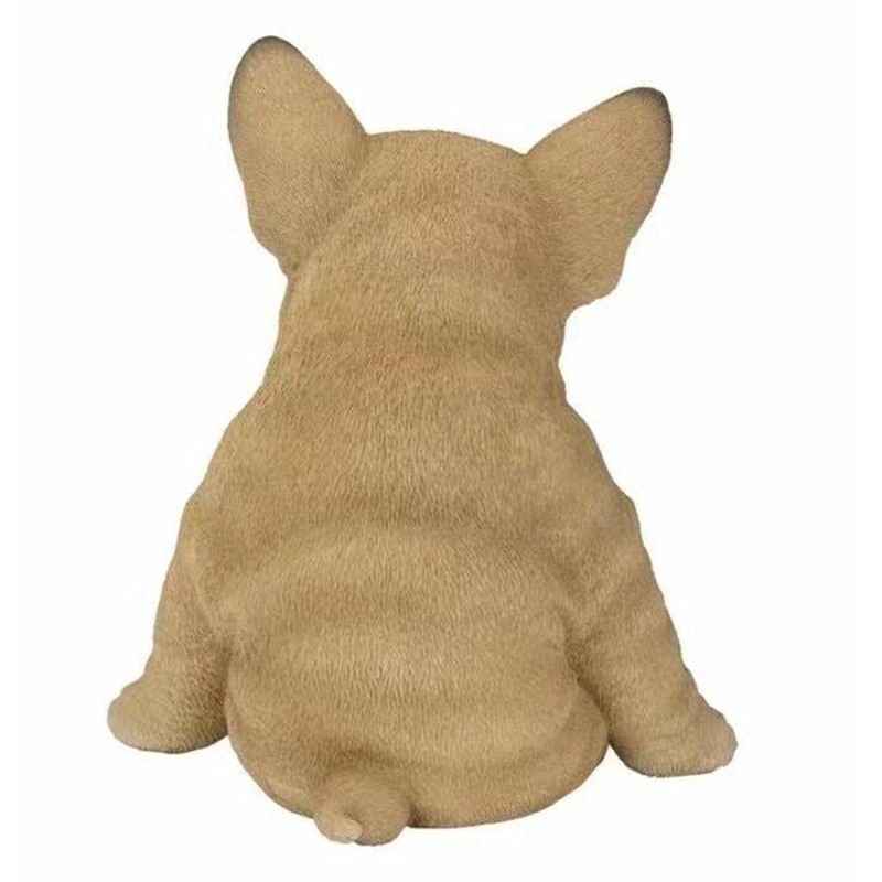 French Bulldog Statue Dog Figurine Resin Ornament Garden Decor Home