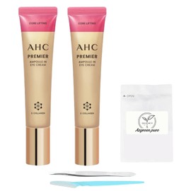 AHC Season12 Premier Ampoule in Core Lifting Eye Cream Eye Cream For Face 40ml X 2ea With Ladies Kit + Eyebrow Knife + Tweezers