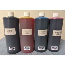 SALE-SAVE 4 x COMPATIBLE BULK REFILL INK CANON MAXIFY GX7021 7021 (C-Y-M-K) (4,000ML)