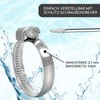 Baumaxxe PP T-piece 90° with hose nozzle connection + 3