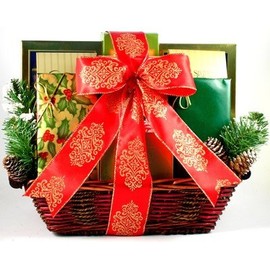 Gift Basket Village Deluxe Christmas Collection Gift Basket, Large