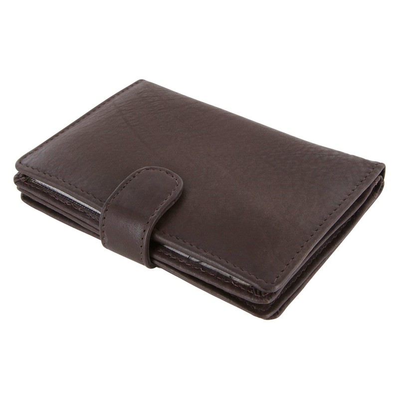 MACEMARO TRADING High Quality ID Card Case Real Leather Portrait