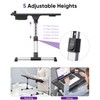 NEARPOW Laptop Bed Tray Table, Height & Angle Adjustable Portable