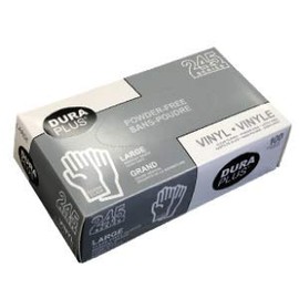 Vinyl Gloves, Disposable Gloves, Comfortable, Powder Free, Latex Free | 100 Pcs Medium