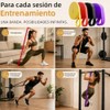 MOWE Liga de Resistencia para Ejercicio : con 2 Asas,